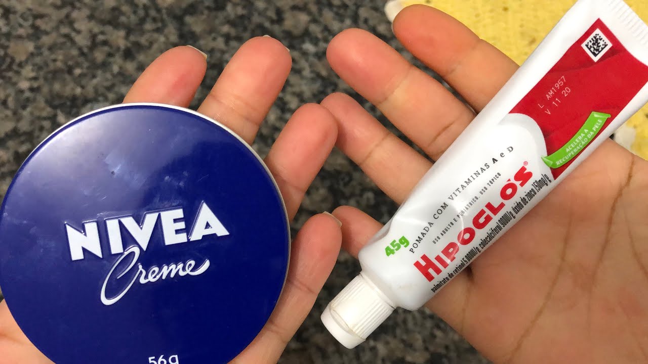 Misturinha do Creme Nivea com Hipoglós e Mais!