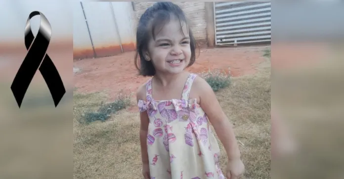 Fatalidade ceifa vida de menina de 4 anos durante uma brincadeira